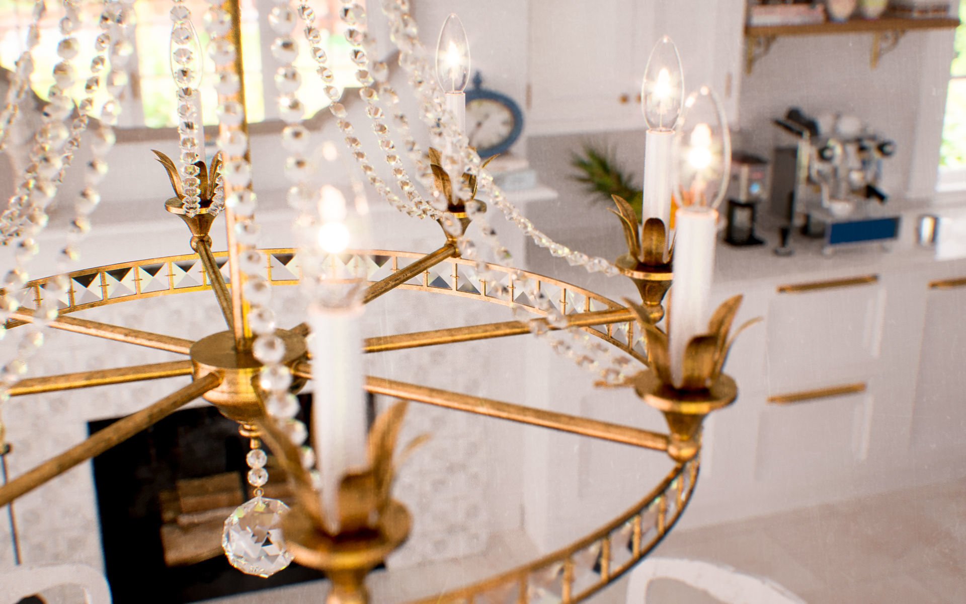 Louis Chandelier 3D model_5
