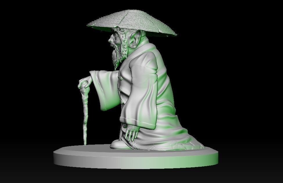 Master Dohko 3D print model_3