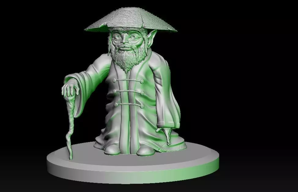 Master Dohko 3D print model_0