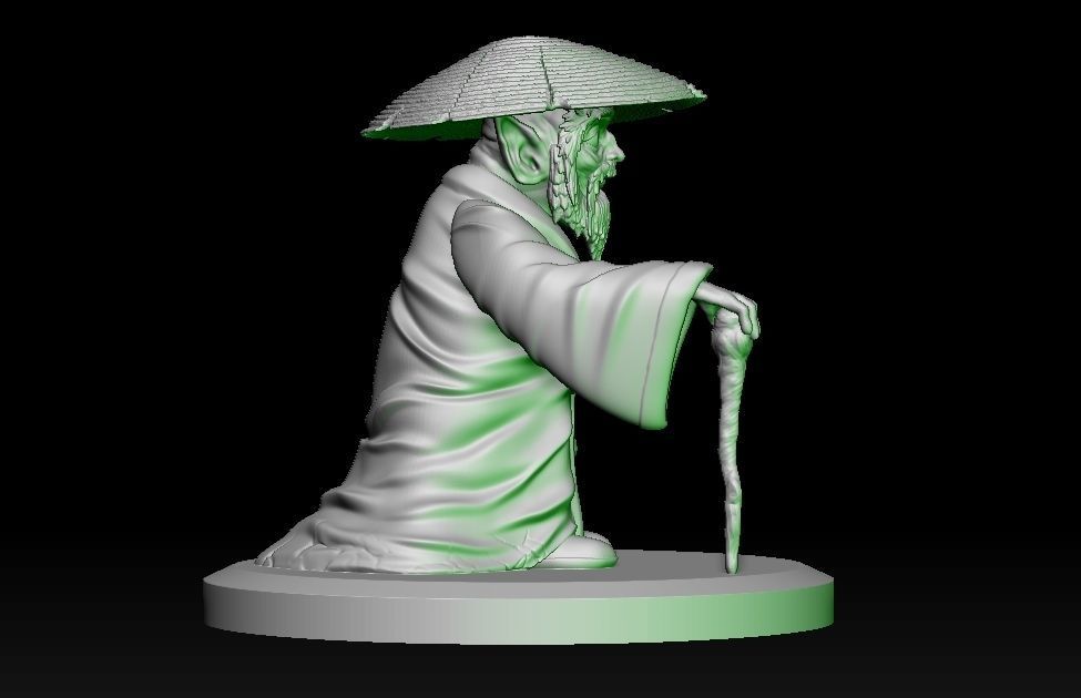 Master Dohko 3D print model_2