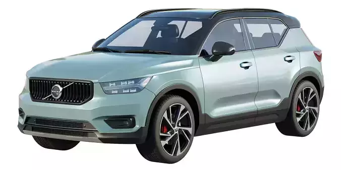 Volvo XC40 - XC40 recharge 2020 3D model