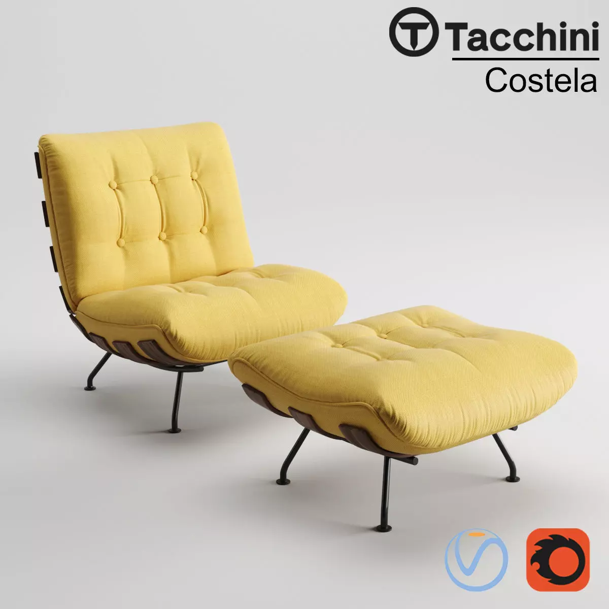 Tacchini Costela 3D model
