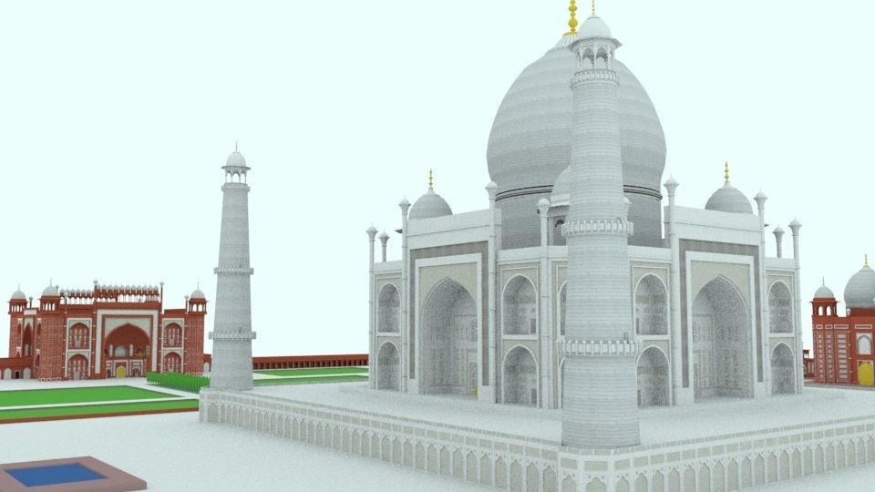 TajMahal taj mahal 3D model_4