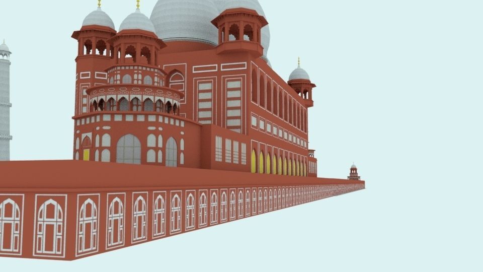 TajMahal taj mahal 3D model_17