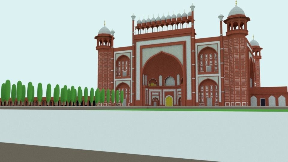 TajMahal taj mahal 3D model_18