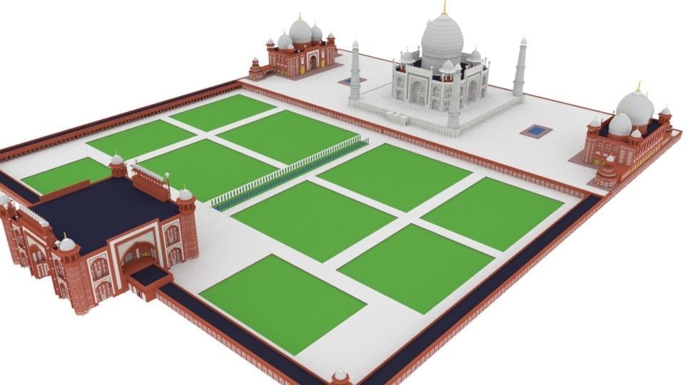 TajMahal taj mahal 3D model_12