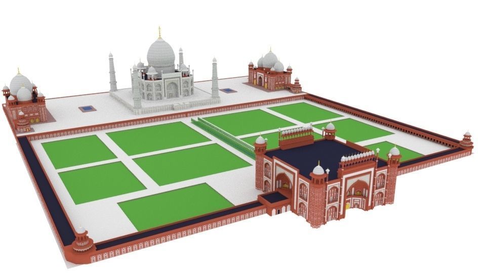 TajMahal taj mahal 3D model_1