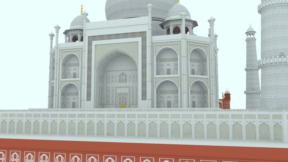 TajMahal taj mahal 3D model_3