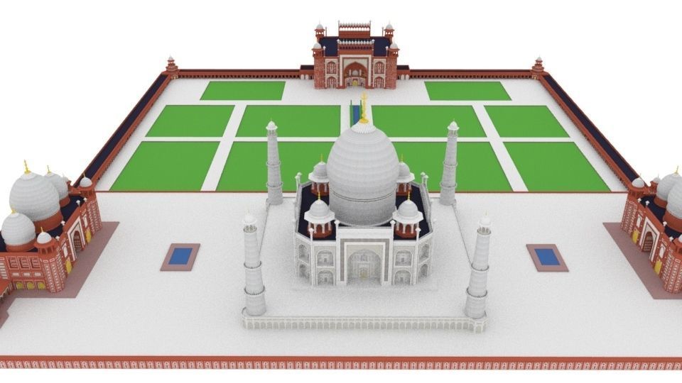 TajMahal taj mahal 3D model_24