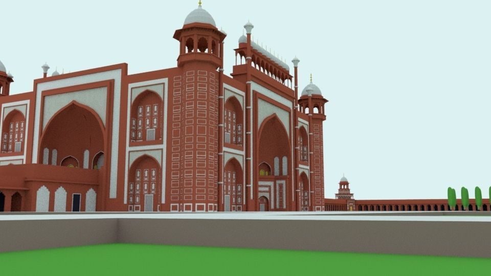 TajMahal taj mahal 3D model_19