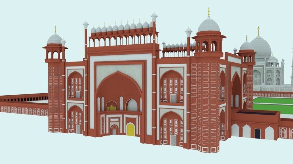 TajMahal taj mahal 3D model_20
