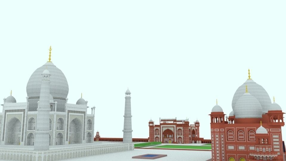 TajMahal taj mahal 3D model_2