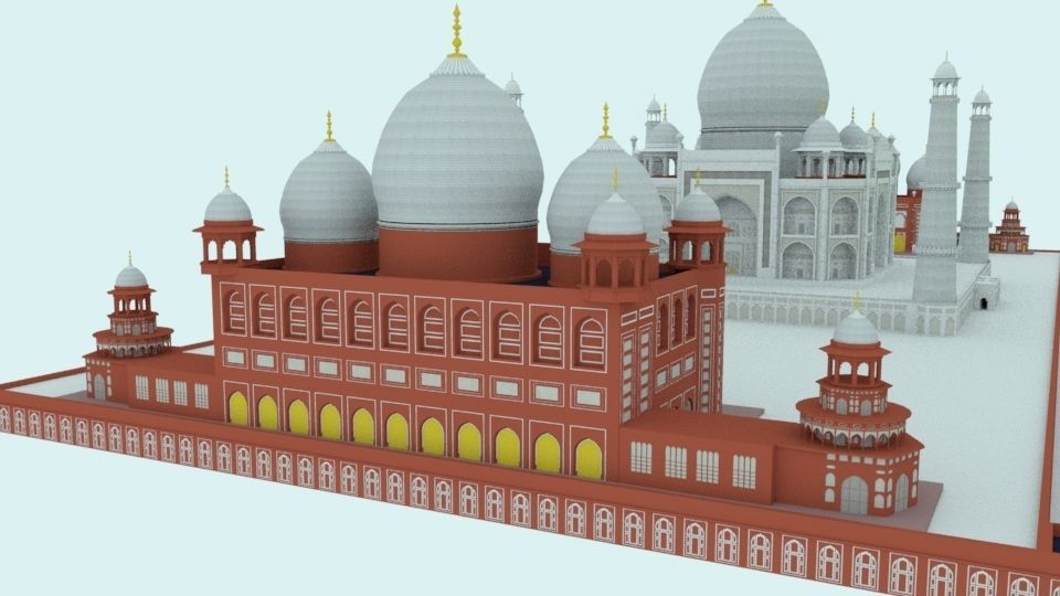TajMahal taj mahal 3D model_16