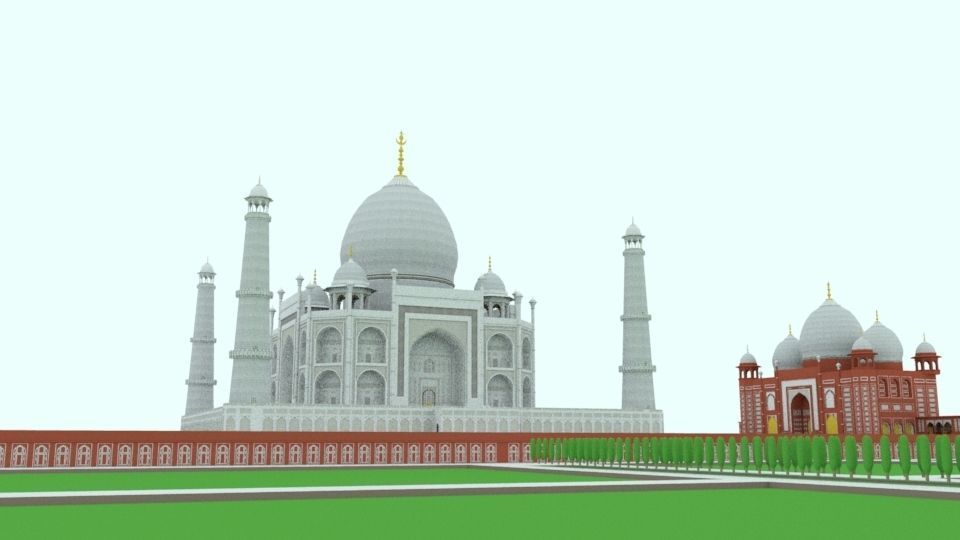 TajMahal taj mahal 3D model_27
