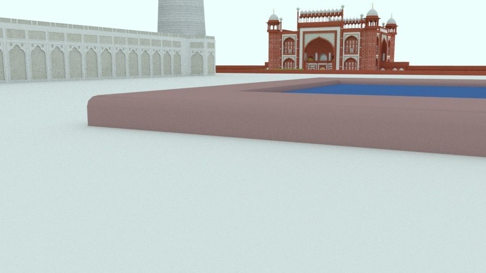 TajMahal taj mahal 3D model_28