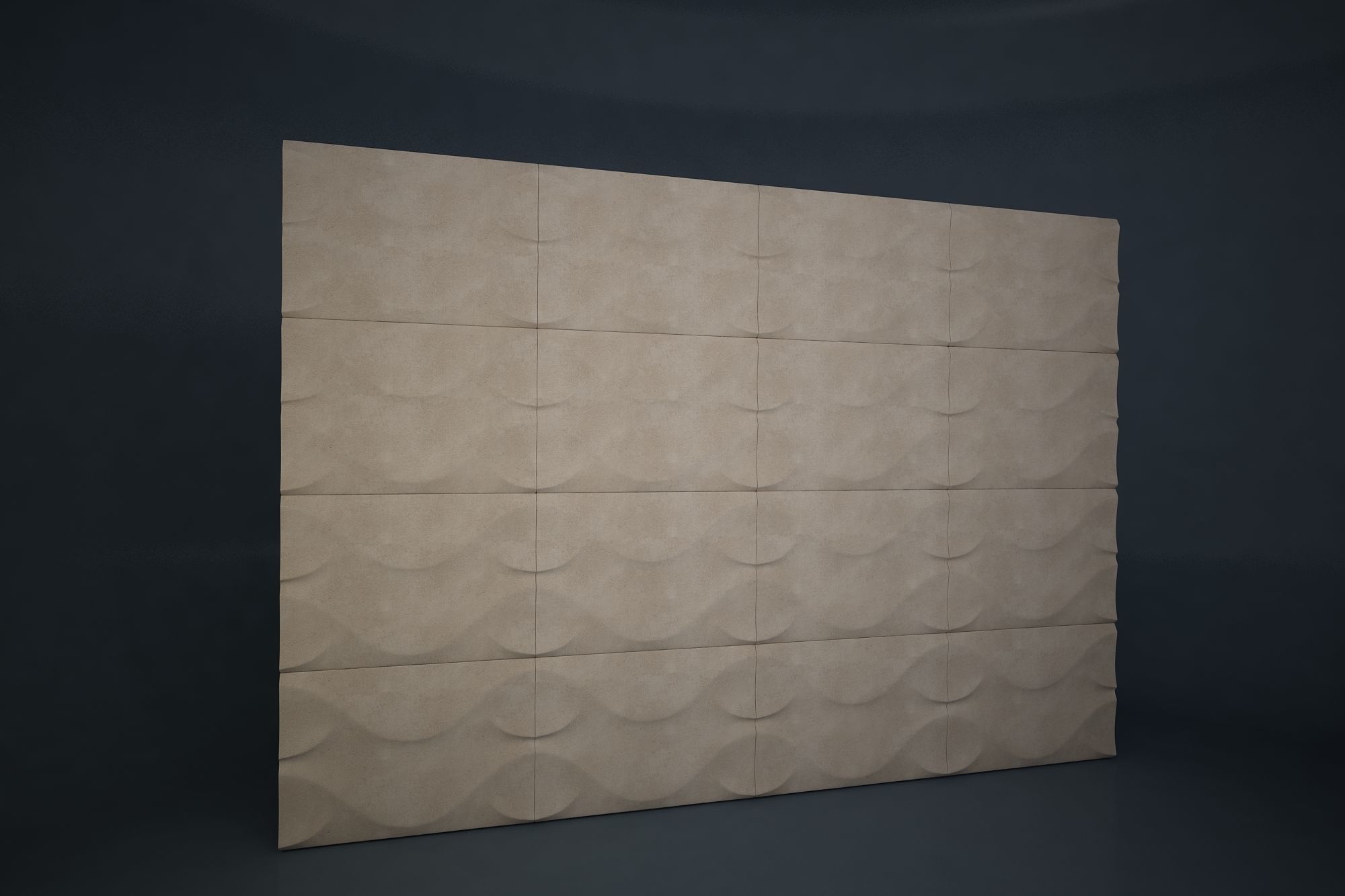 02 FORMAKO 3D WALL Low-poly 3D model_2