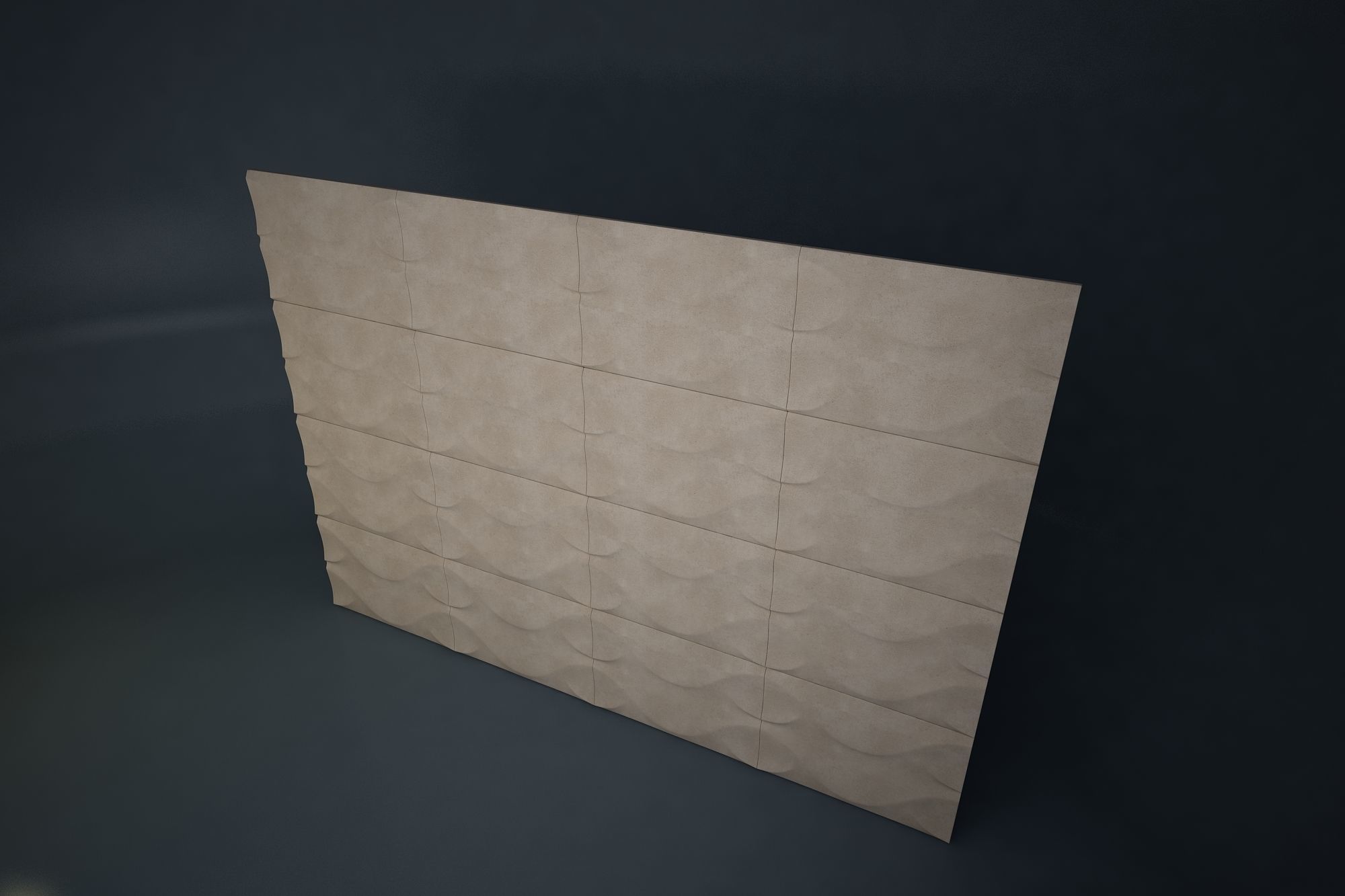 02 FORMAKO 3D WALL Low-poly 3D model_4