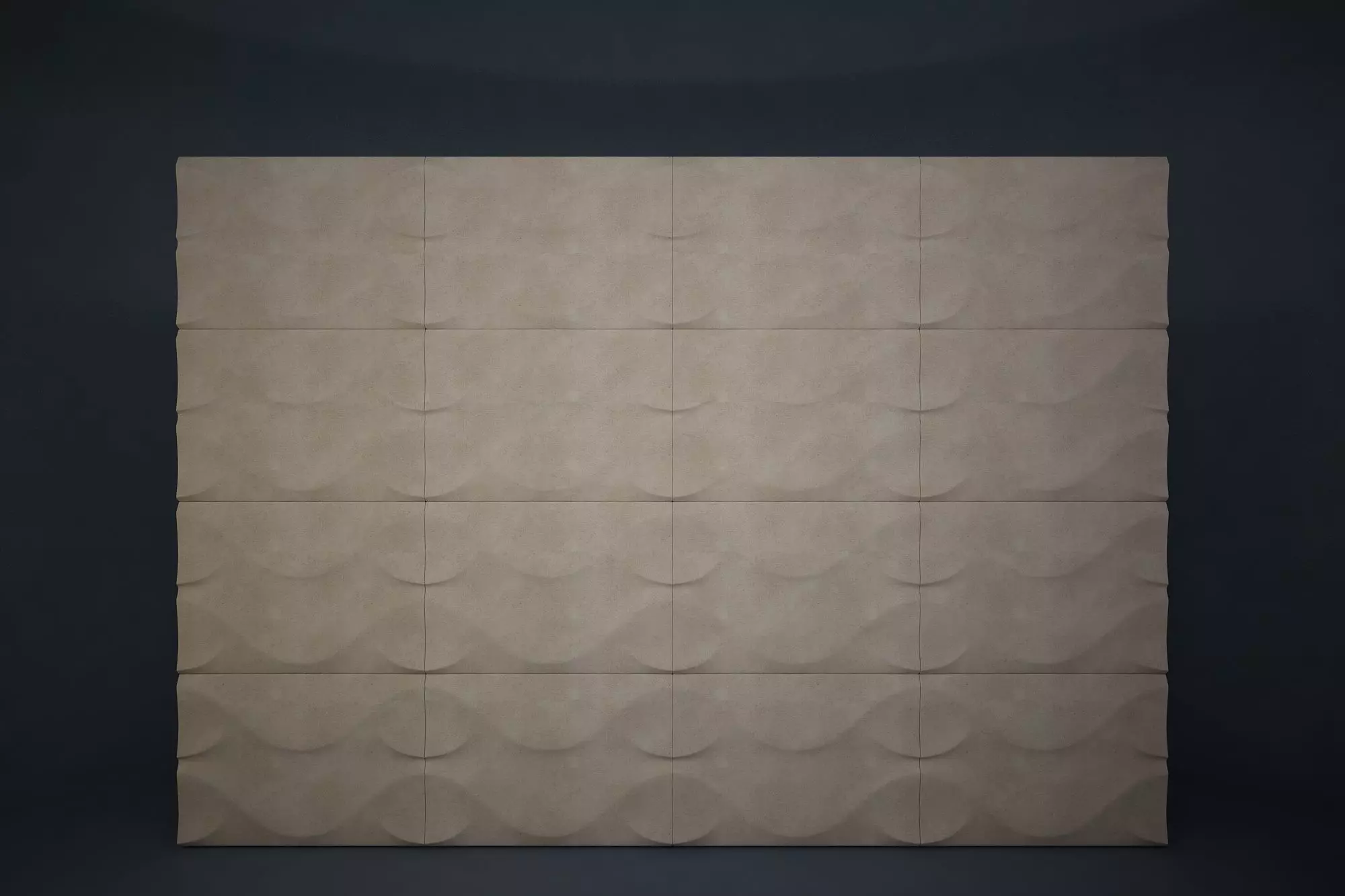 02 FORMAKO 3D WALL Low-poly 3D model_0