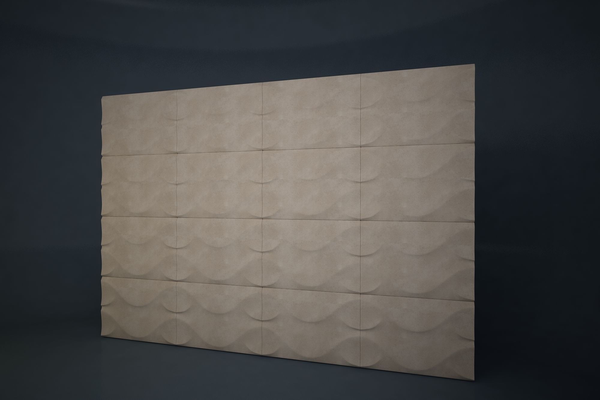 02 FORMAKO 3D WALL Low-poly 3D model_1