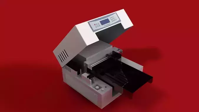 UV Printer 3D Model