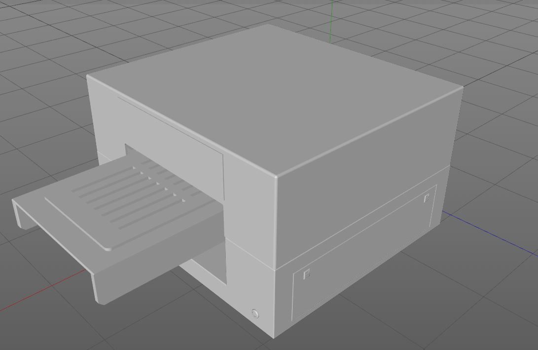 UV Printer 3D Model 3D model_10