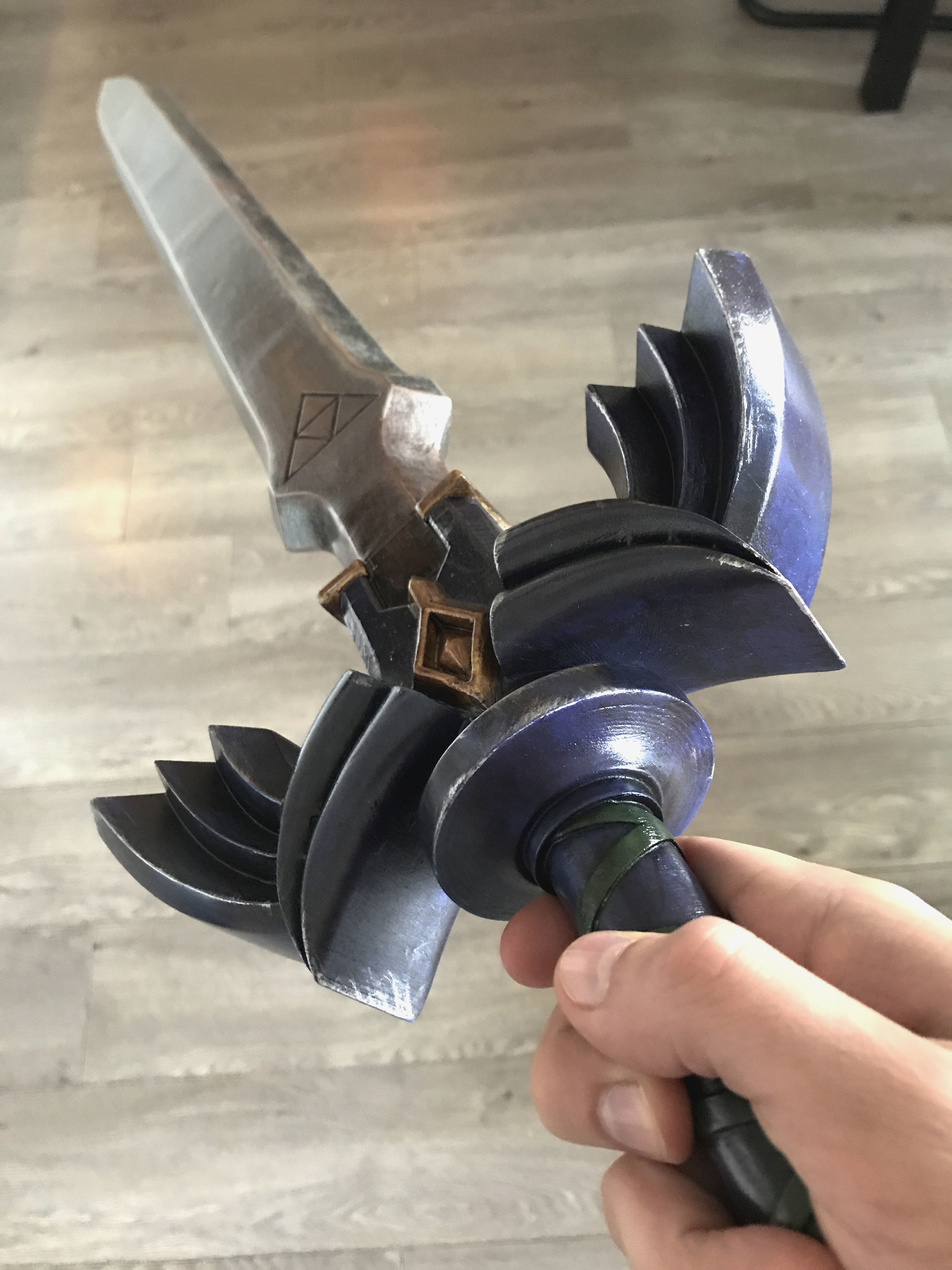 The Legend of Zelda Breath of the Wild Links Master Sword 3D print model_2