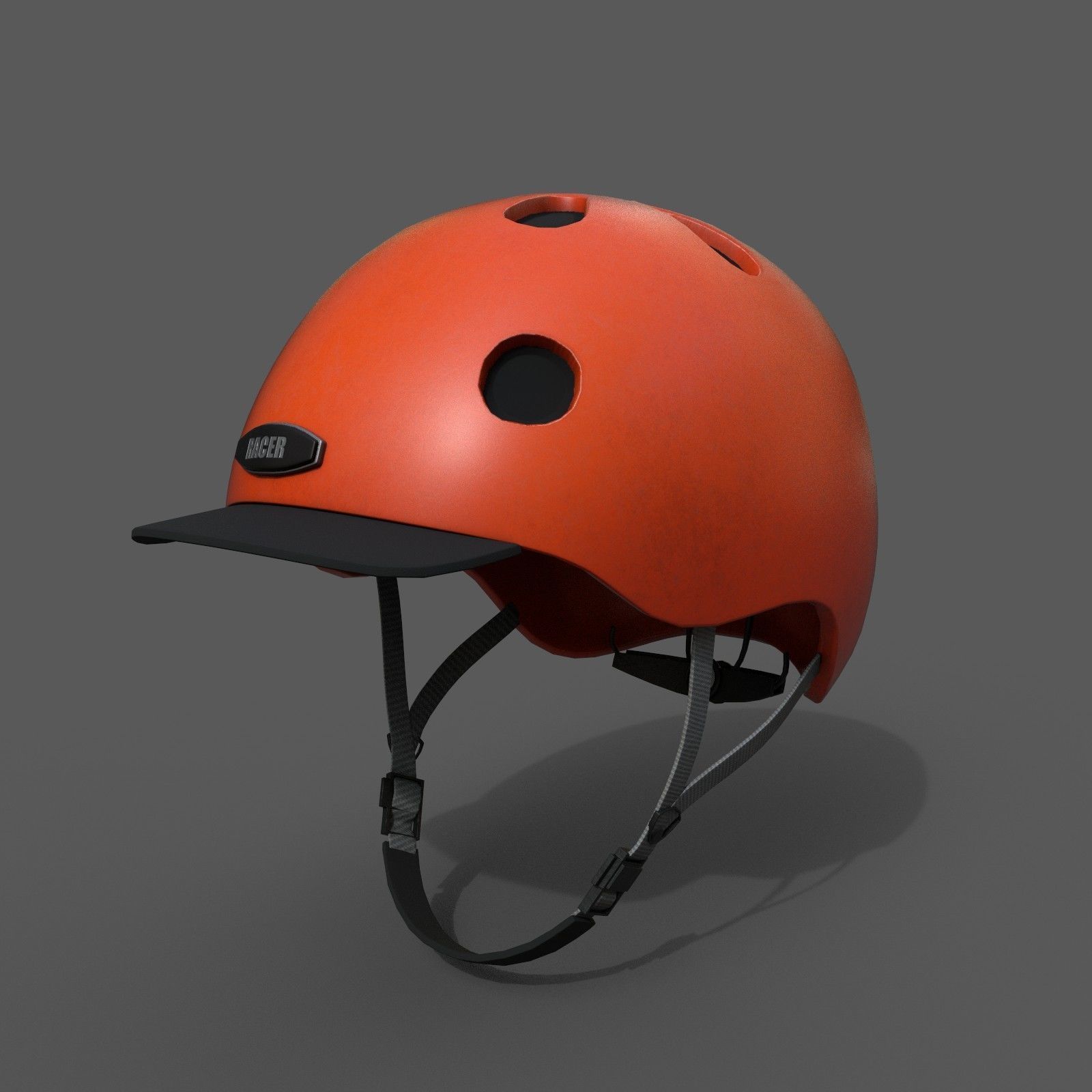 Helmet sport Color 3d Generic fantasy low poly  Low-poly 3D model_1