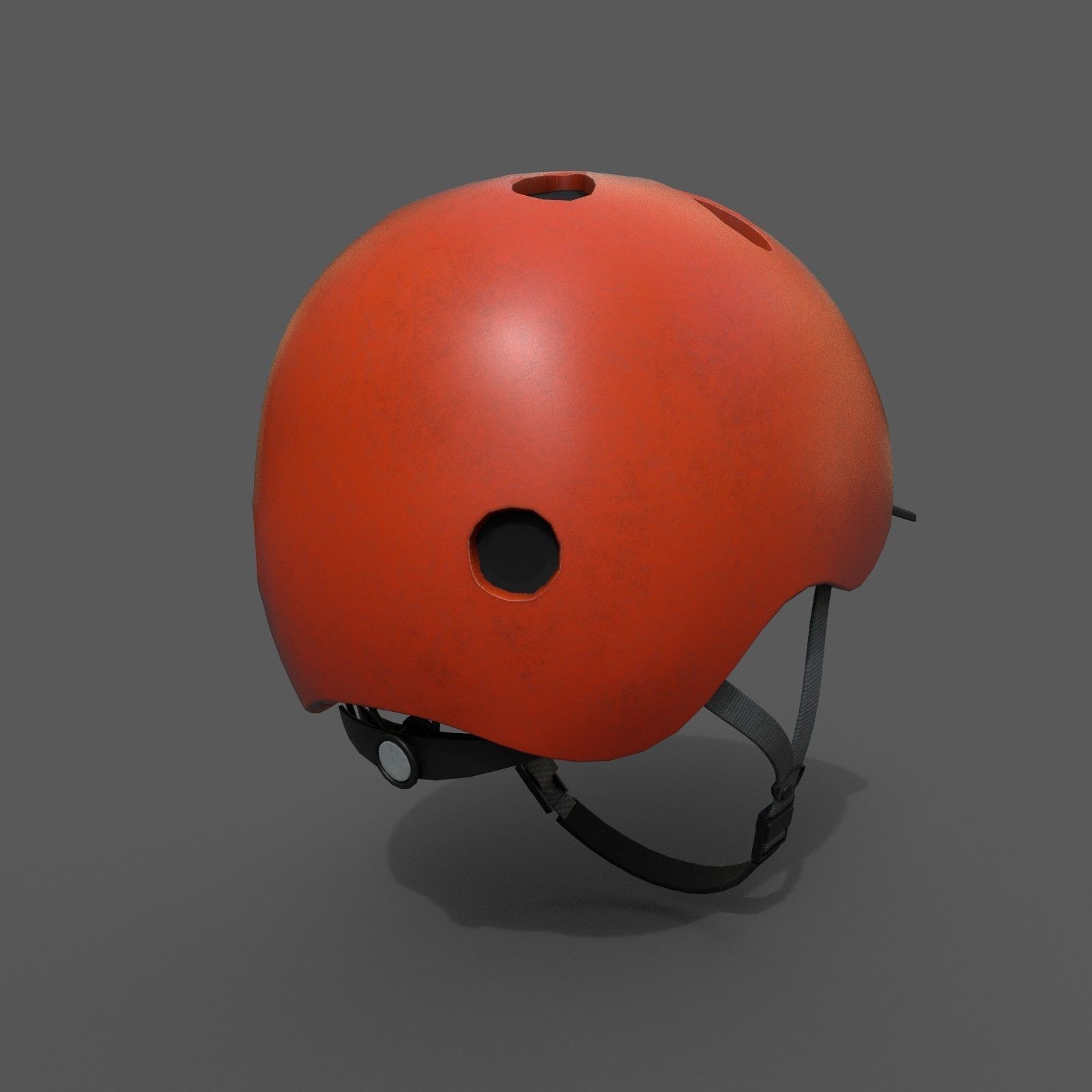 Helmet sport Color 3d Generic fantasy low poly  Low-poly 3D model_6