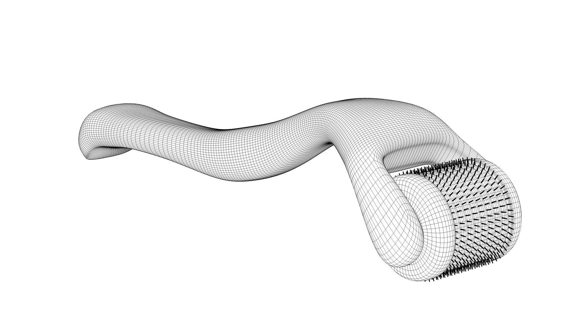 Derma Roller  3D model_4