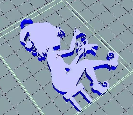 Elf Christmas Ornament 3D print model_0