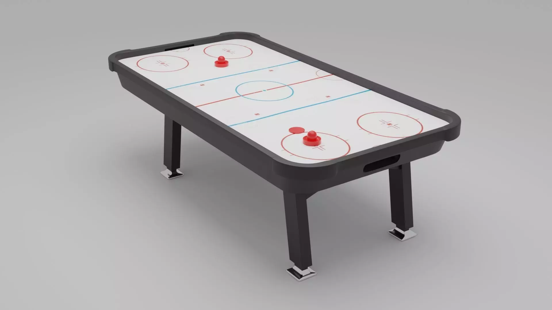 3D Air Hockey Table - Blender 3D model