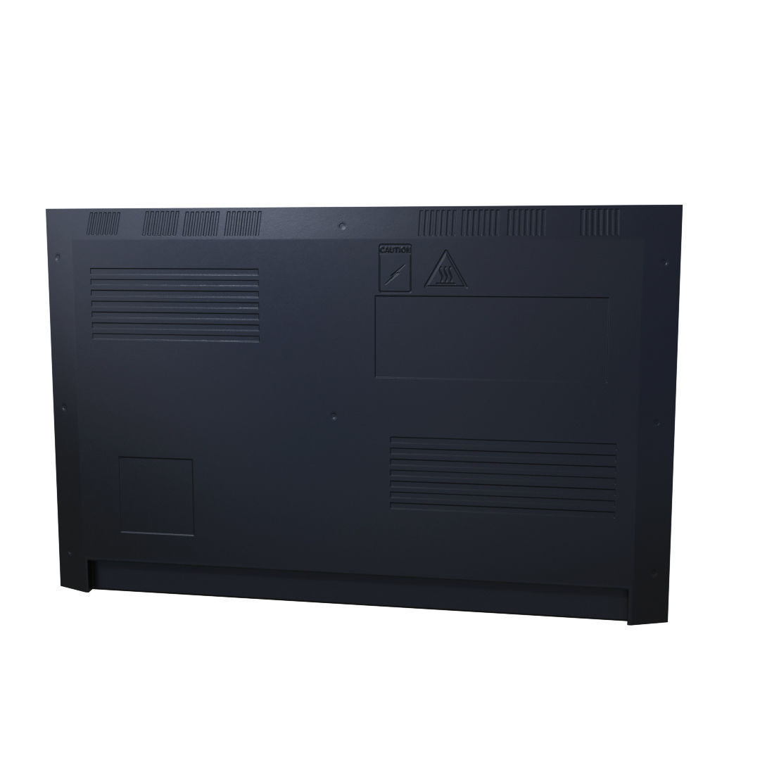 Low-Poly Flat Screen TV Low-poly 3D model_1