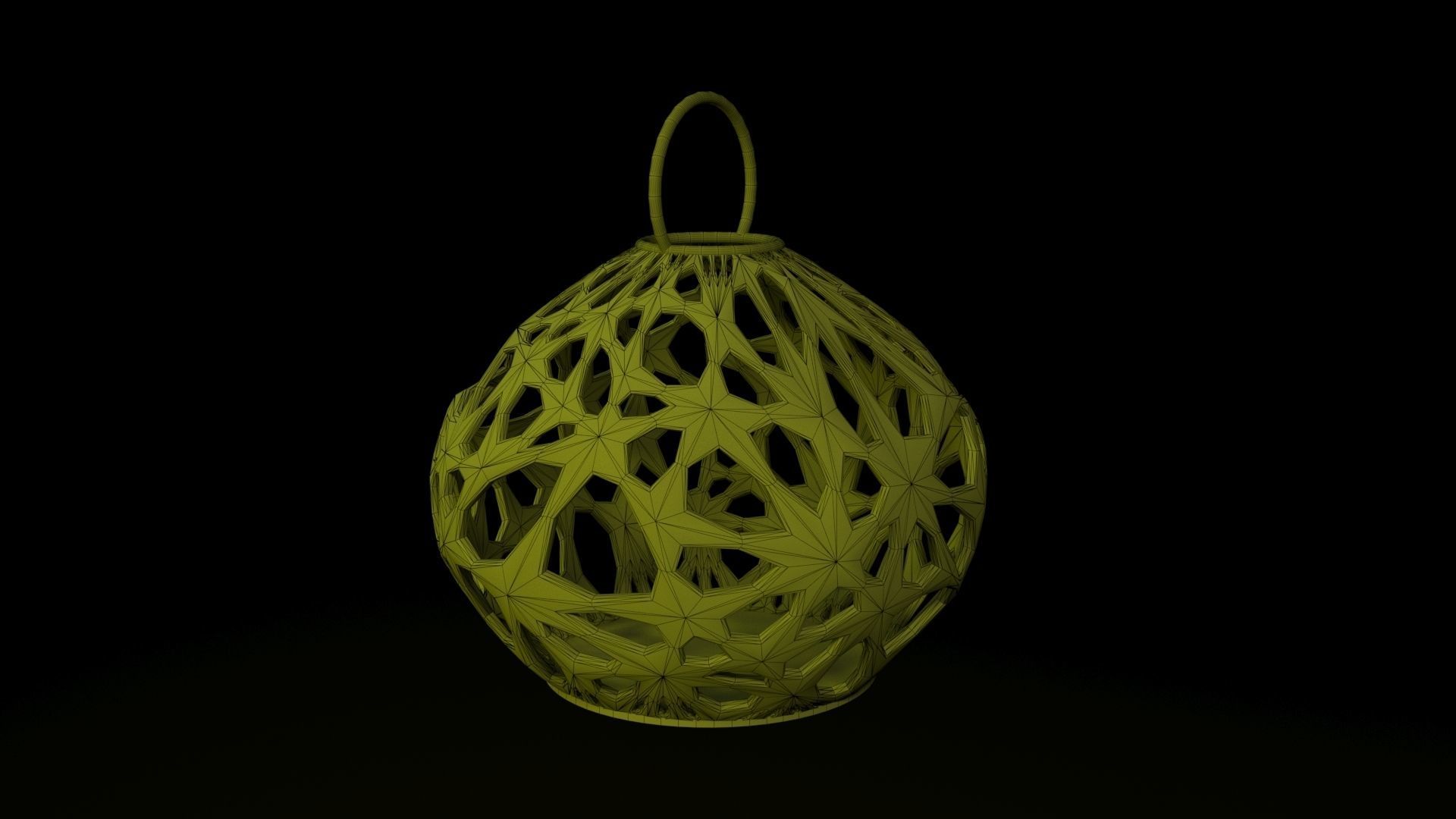 christmas ball 3D print model_7