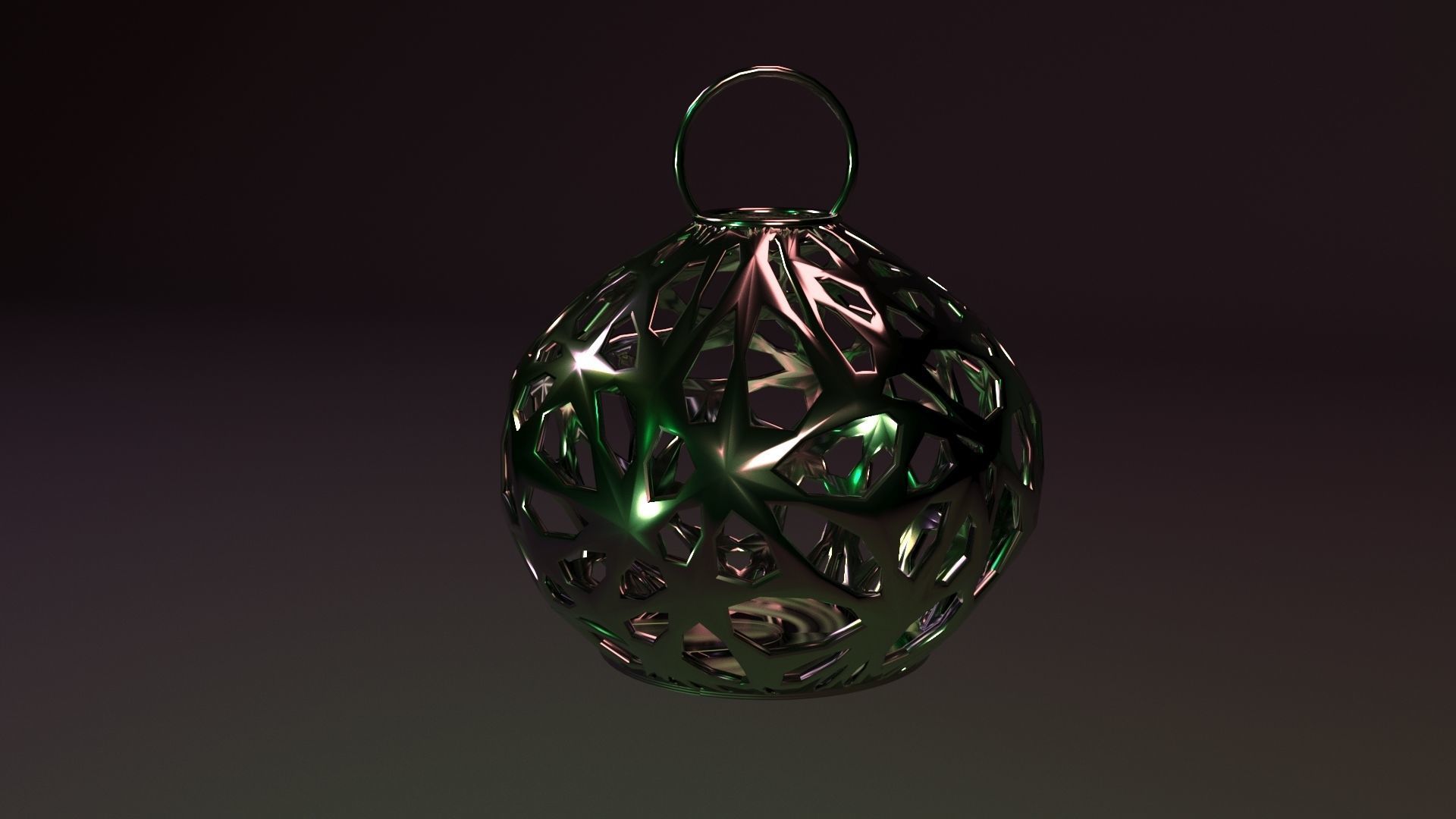 christmas ball 3D print model_8