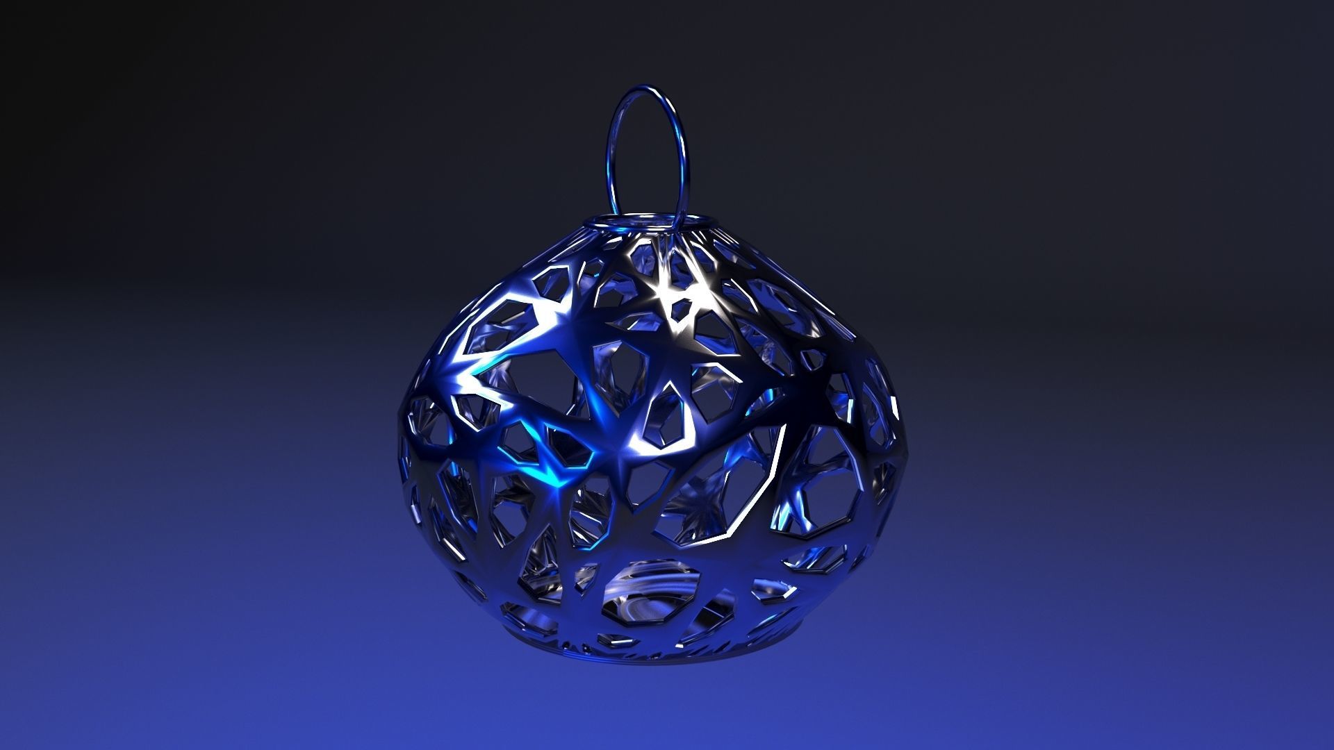 christmas ball 3D print model_5