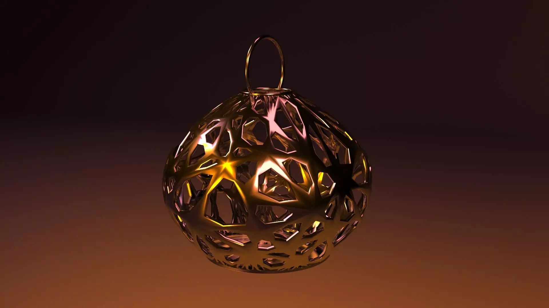 christmas ball 3D print model_0