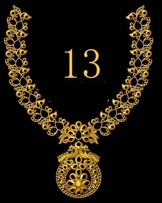 40 gm indian neckless porche and noksi  3D model_1