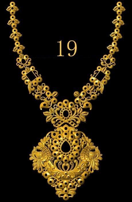 40 gm indian neckless porche and noksi  3D model_18