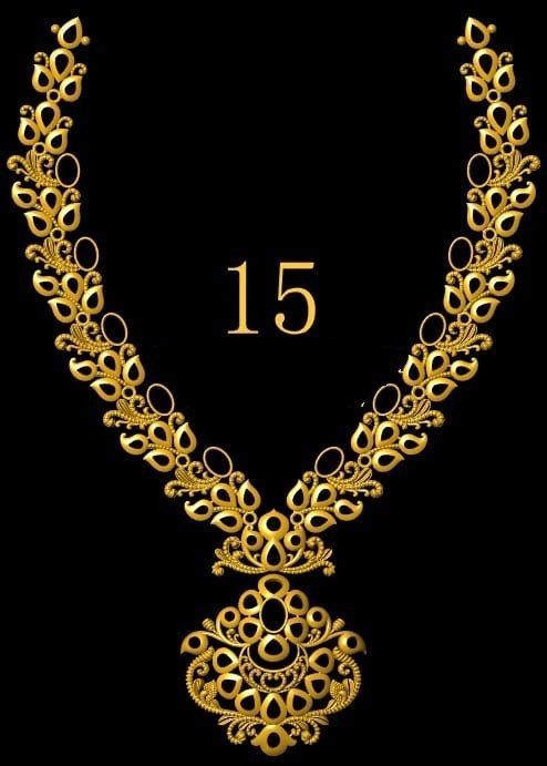 40 gm indian neckless porche and noksi  3D model_21