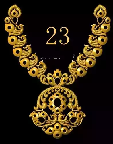 40 gm indian neckless porche and noksi 