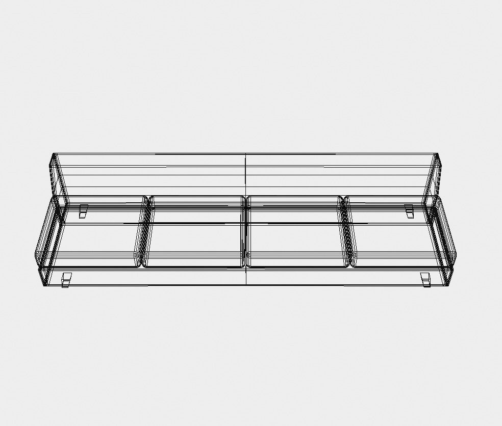 Reception Area Sofa Free 3D model_5