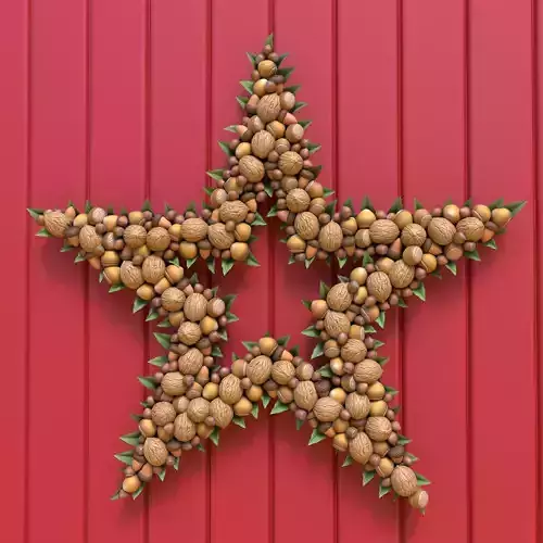 Christmas Wreath 3D model