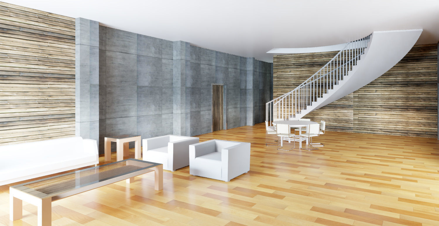 Revit Villa design 2018 3D model_6