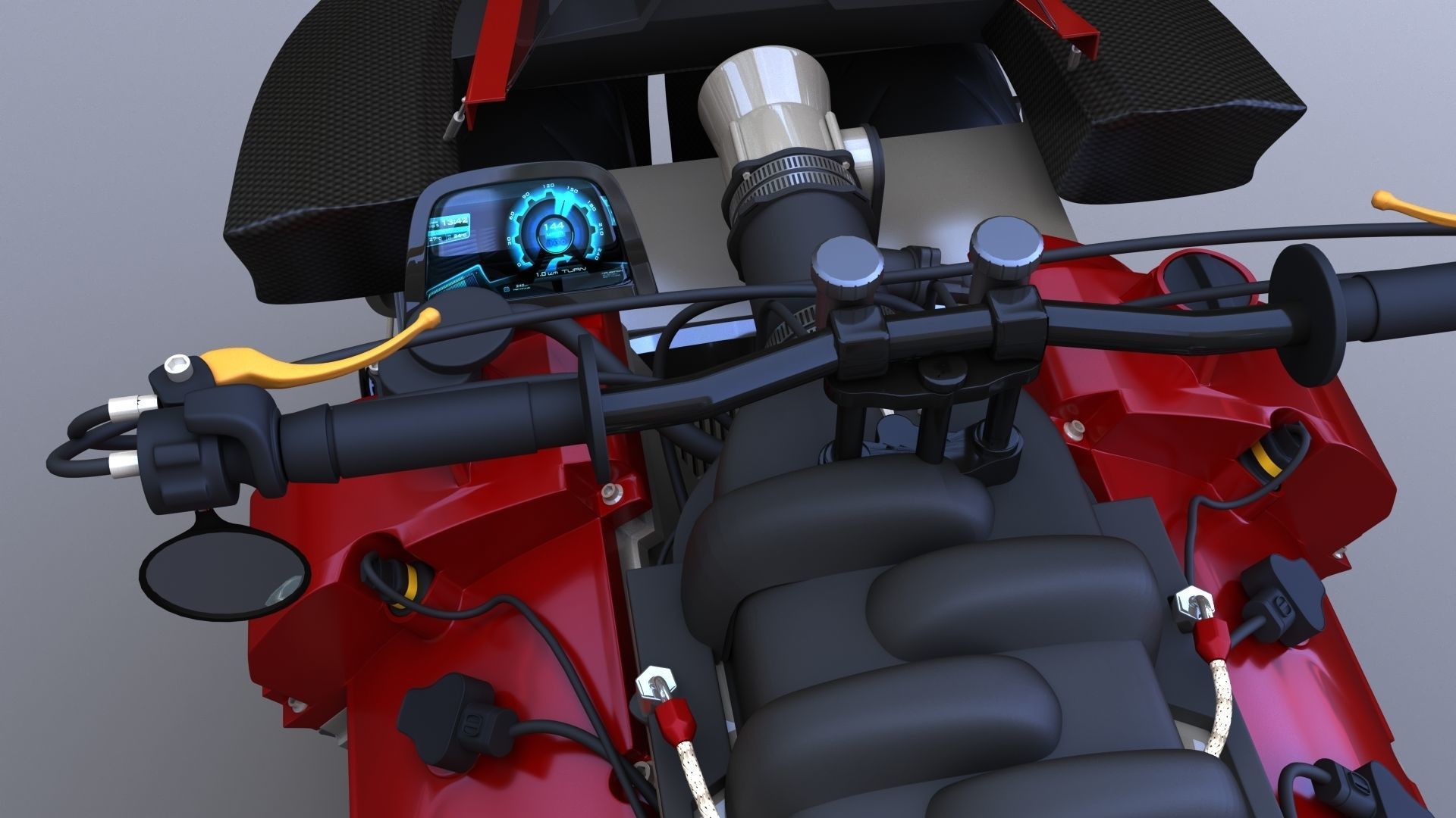 Lazareth Bike 3D model_8