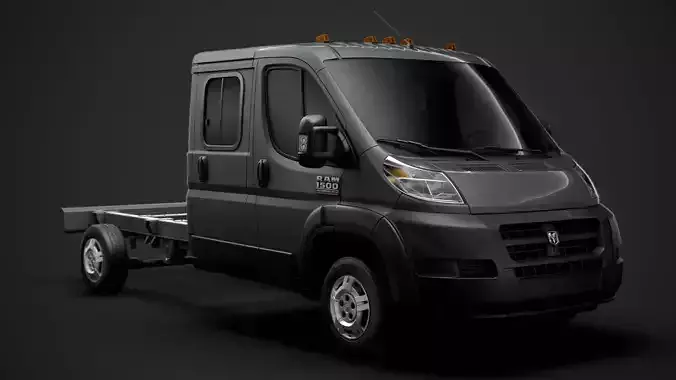 Ram Promaster Chassis Truck Crew Cab 4035 WB 2019