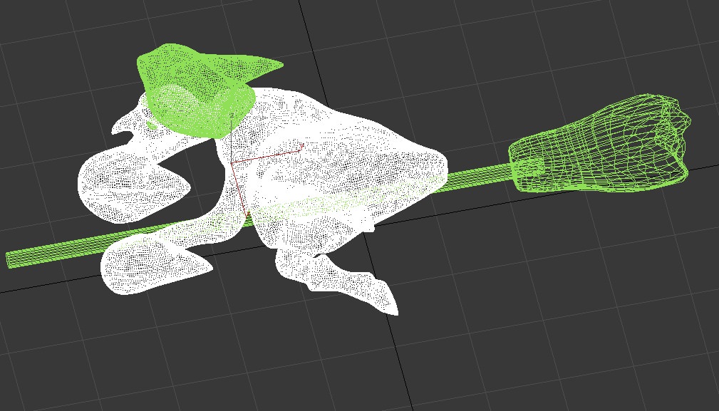 3D Wicked Witch  Low-poly 3D model_4