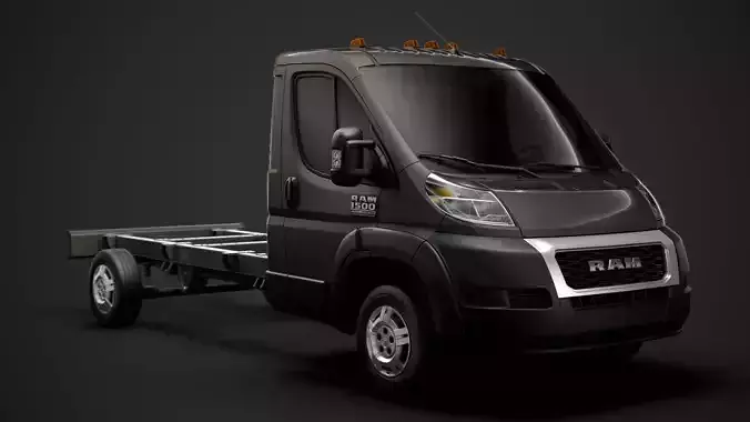 Ram Promaster Chassis Truck Single Cab 4035 WB 2020 3D model