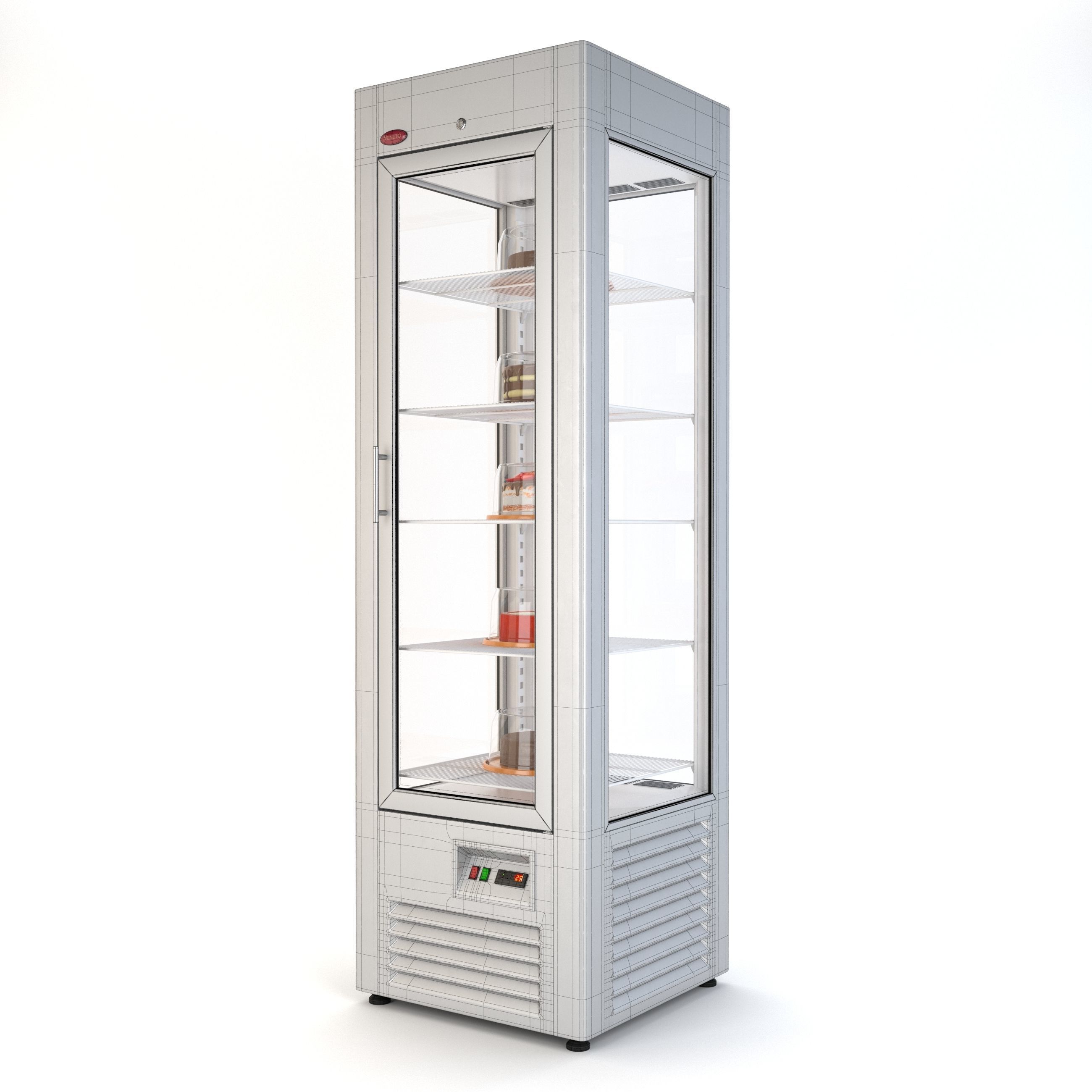Pastry cabinet RS-04 3D model_6