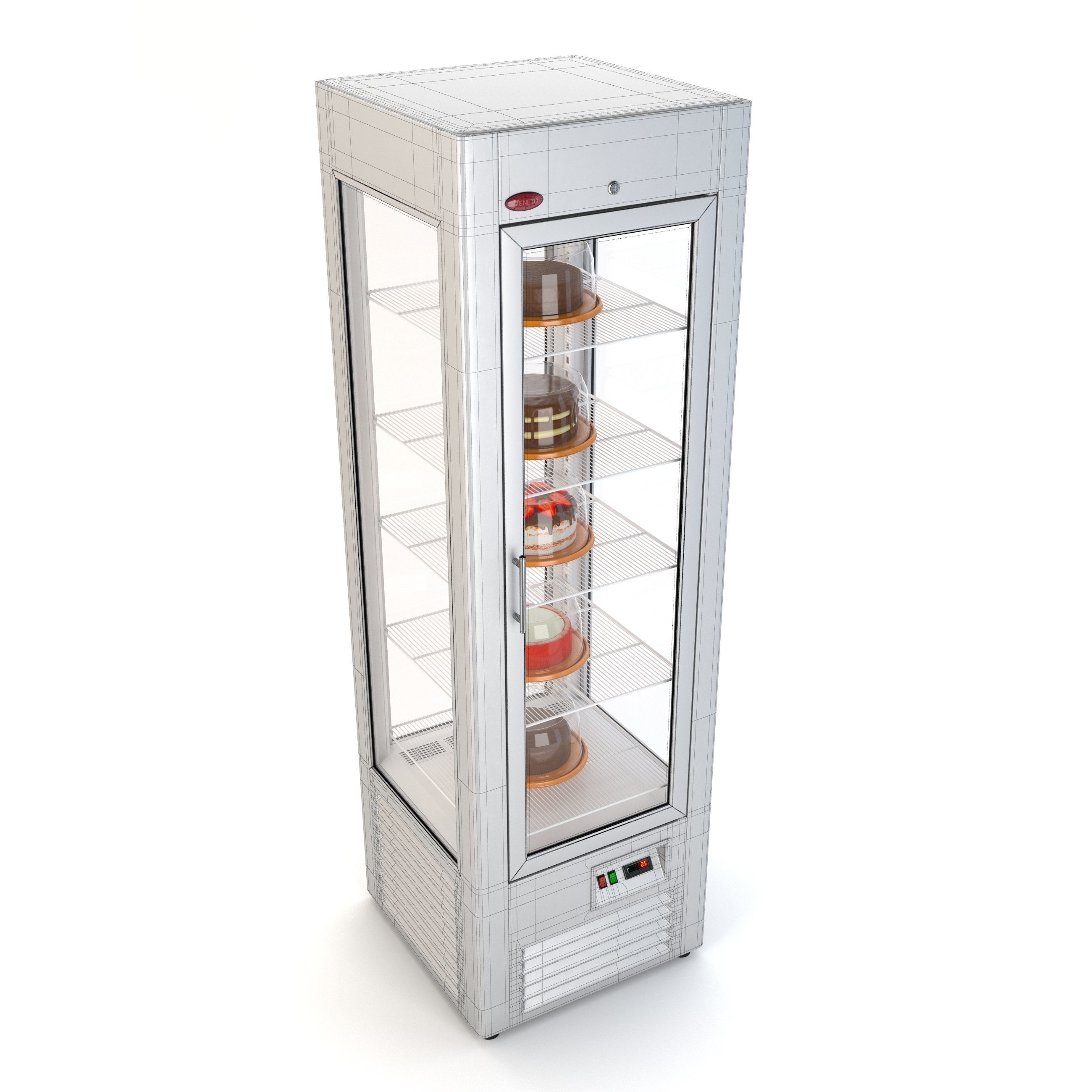 Pastry cabinet RS-04 3D model_7