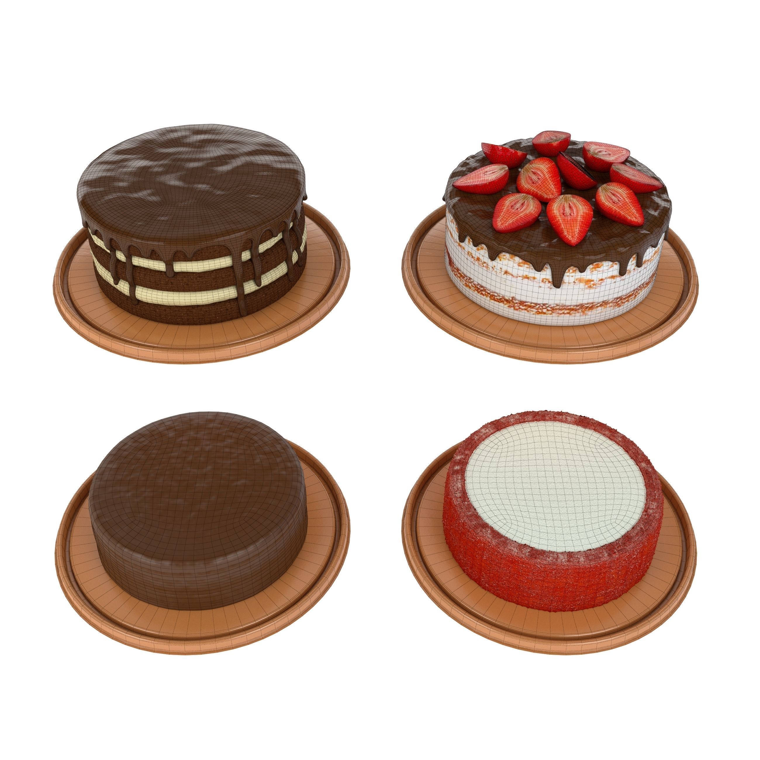 Pastry cabinet RS-04 3D model_10